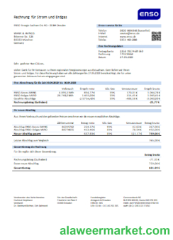 ENSO electricity utility business bill SCR